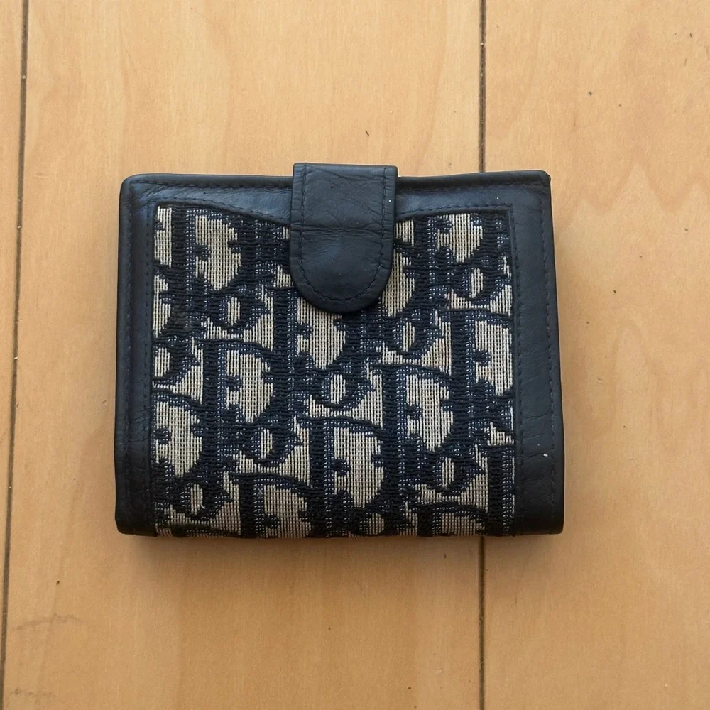Dior Vintage Obleque Diorissmo Monogram Wallet